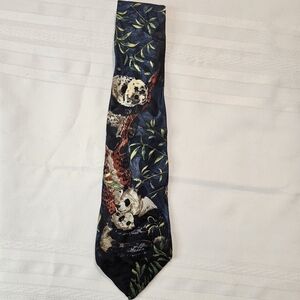 Panda 100% Silk Endangered Species Vintage Collectible Tie